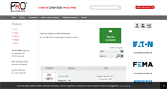 Desktop Screenshot of proautomatic.com